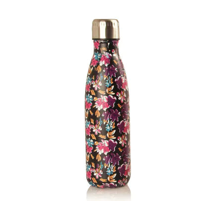 Floral Insulated Water Bottle - 500ml Vacuum Flask