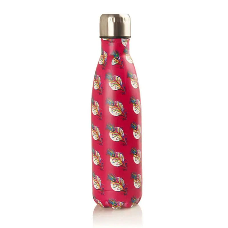Floral Insulated Water Bottle - 500ml Vacuum Flask