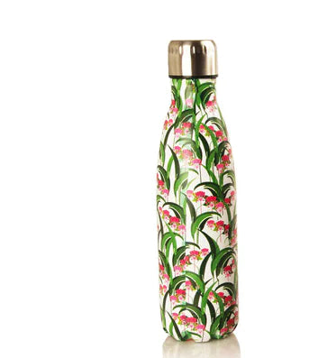 Floral Insulated Water Bottle - 500ml Vacuum Flask